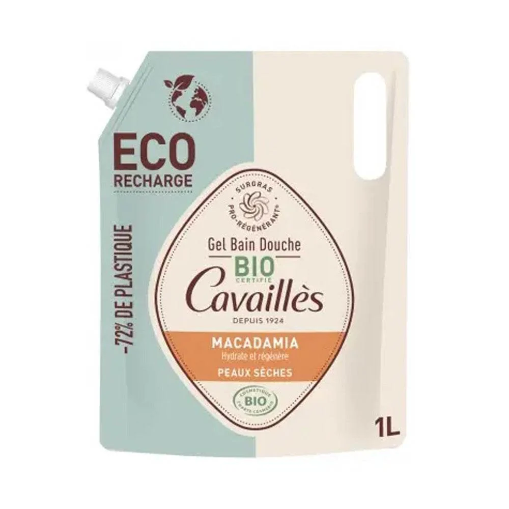 Rogé Cavaillès Gel Bain Douche Macadamia Eco-Recharge 1L