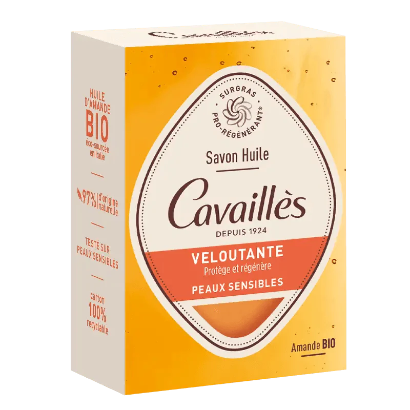 ROGE CAVAILLES SAVON HUILE VELOUTANTE PEAUX SENSIBLES 100G