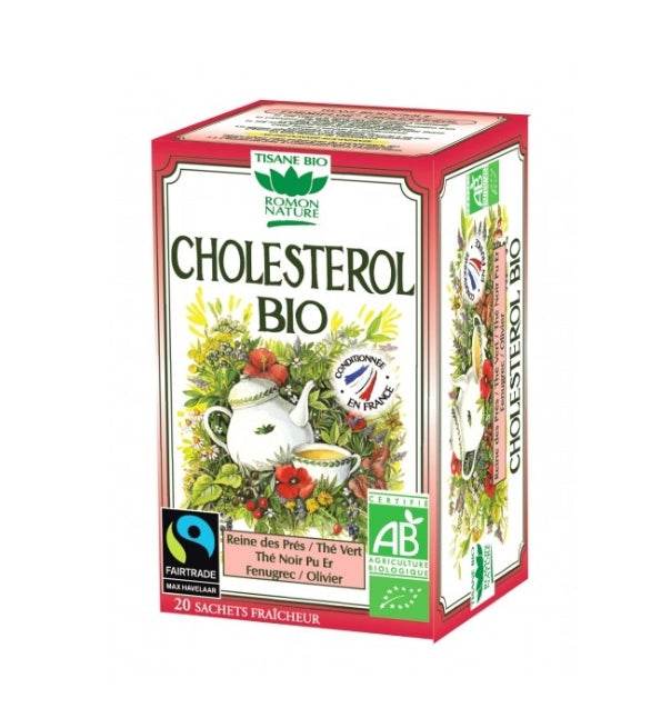 ROMON NATURE Infusion Cholestérol 20 Sachets Contrôle Cholestérol Naturel Bien-Être Cardiovasculaire Premium