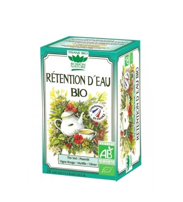 ROMON NATURE Infusion Rétention d'Eau 20 Sachets Drainage Naturel Bien-Être Urinaire Premium