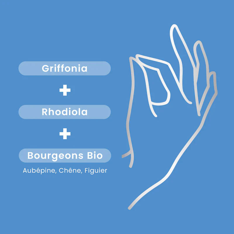 Santarome Griffonia Rhodiola 20 Ampoules Stress Humeur Vitalité - Image 5