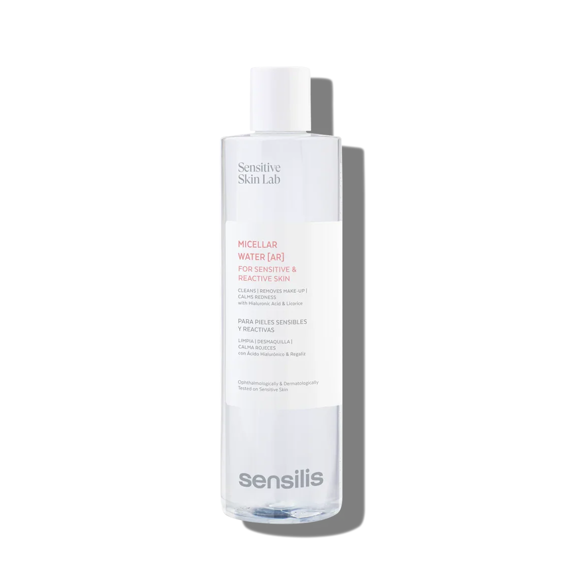 SENSILIS Micellar Water AR 400ml Eau Micellaire Anti-Rougeurs Peaux Sensibles Réactives Démaquillant Apaisant Acide Hyaluronique