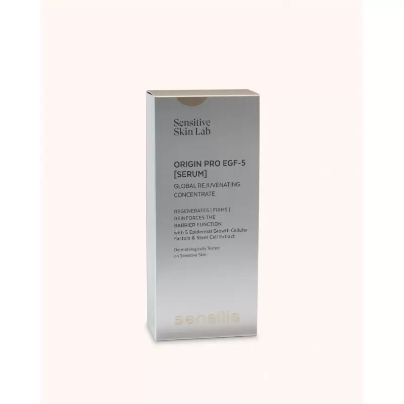 SENSILIS Origin Pro EGF-5 Serum 30ml Sérum Anti-Âge Régénérant 5 Facteurs Croissance Raffermissant Cellules Souches Tous Types de Peaux - Image 2