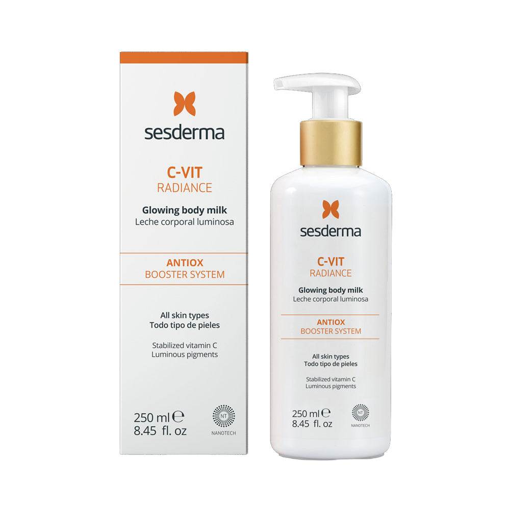 Sesderma C-VIT Radiance Body Milk Lait Corps Éclat Vitamine C 250ml 🎁