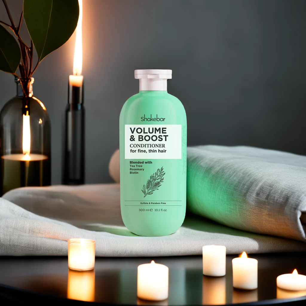 SHAKEBAR Volume & Boost Hair Conditioner 300ml Après-Shampooing Volumateur Cheveux Plats Fins Corps Légèreté - Image 2