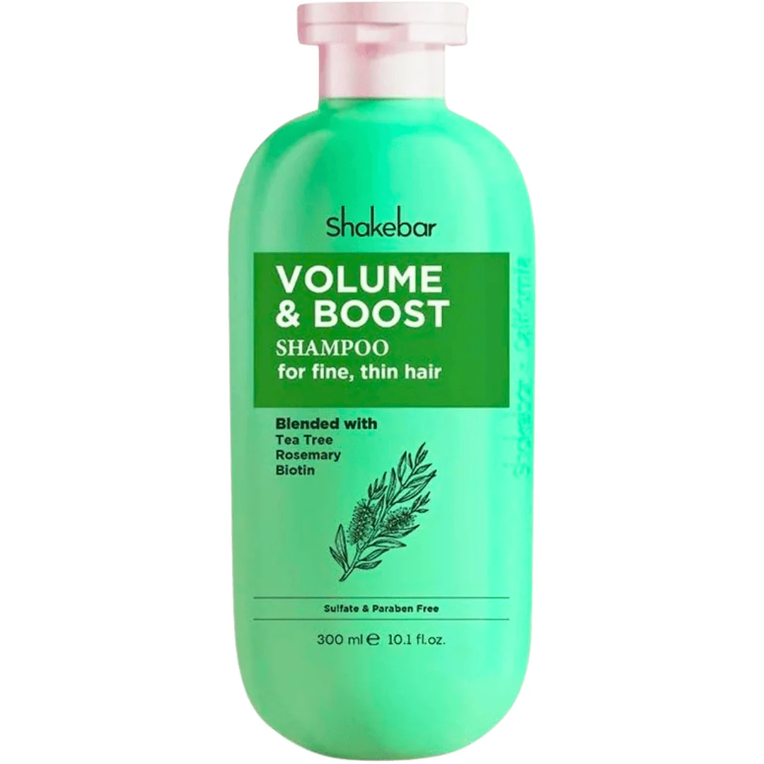 Shakebar Volume & Boost Hair Shampoo 300ml - Shampoing Volumateur Cheveux Fins