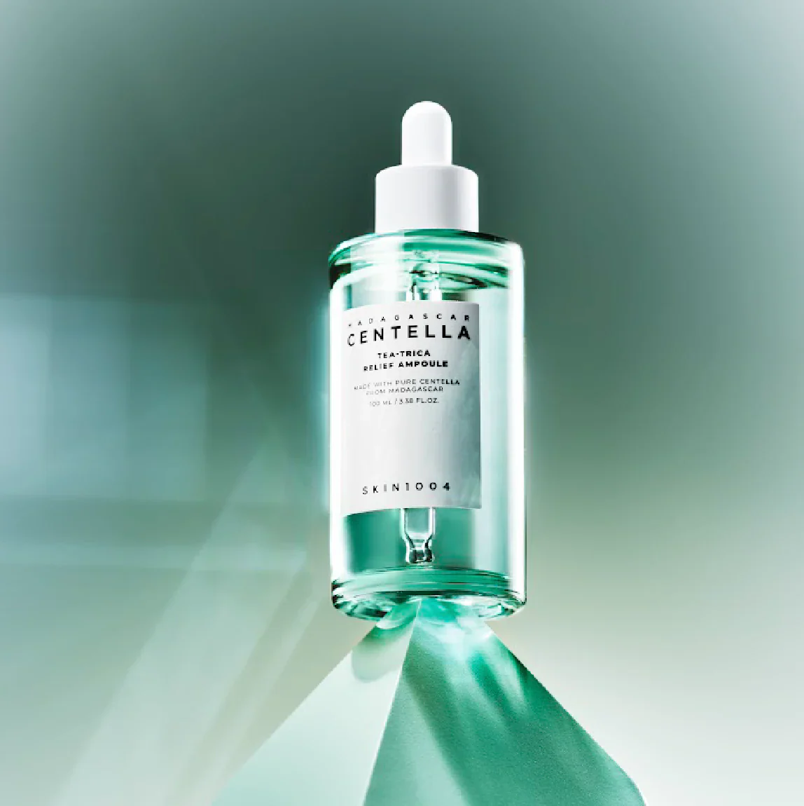 Centella Tea-Trica Relief Ampoule 100ml Sérum Apaisant Anti-Imperfections Peaux Acnéiques - Image 2