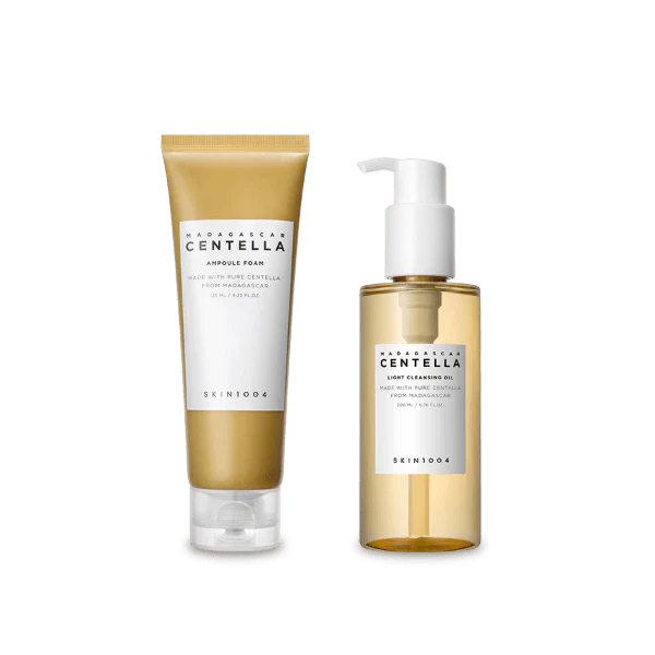 SKIN 1004 Double Cleansing Pack Huile 200ml + Ampoule Foam 125ml Nettoyage Double Peau Nette - Image 2
