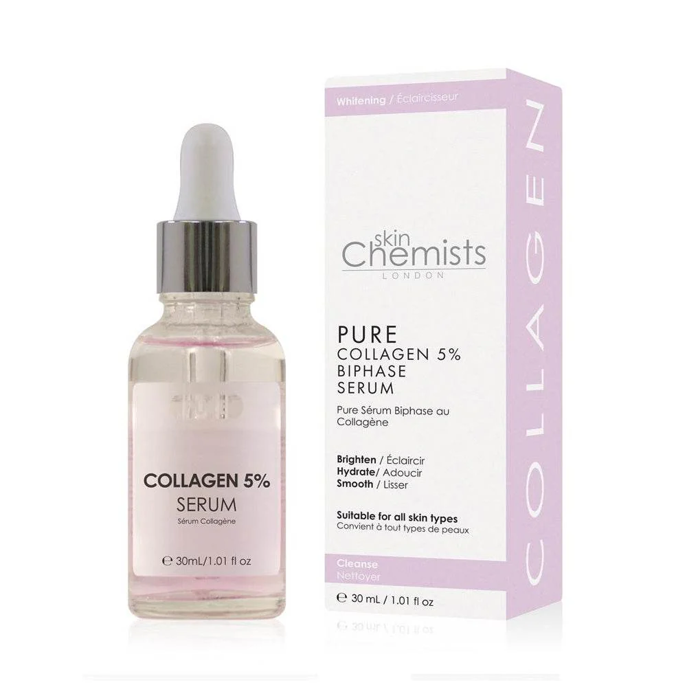 Skin Chemists Sérum Pure Au Collagen 5% 30ml