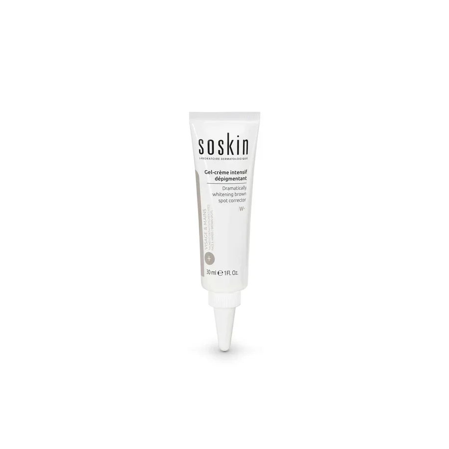 SOSKIN Gel-Crème Intensif Dépigmentant 30ml + Mousse Nettoyante 30ml Offerte Anti-Taches Éclaircissant - Image 3