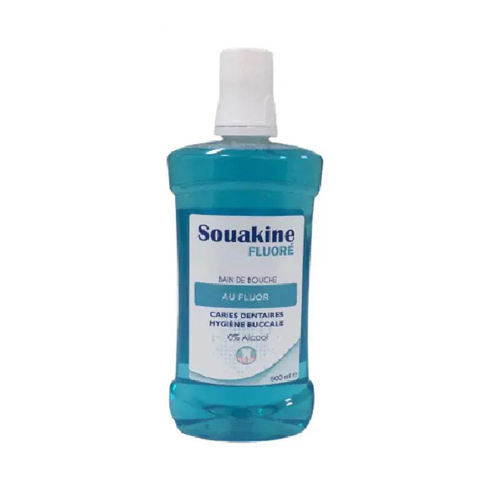 Souakine Bain De Bouche Fluoré 500ml