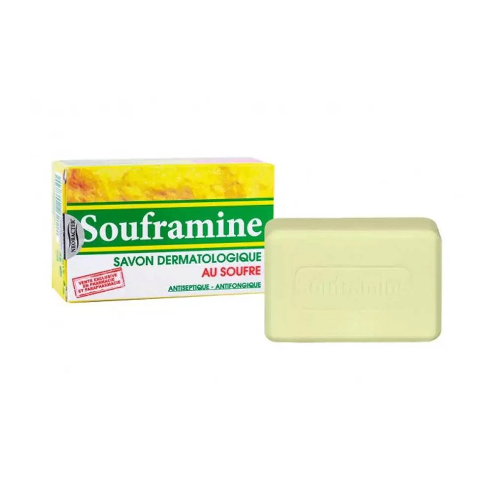 Souframine Savon Dermatologique Au Soufre 90g