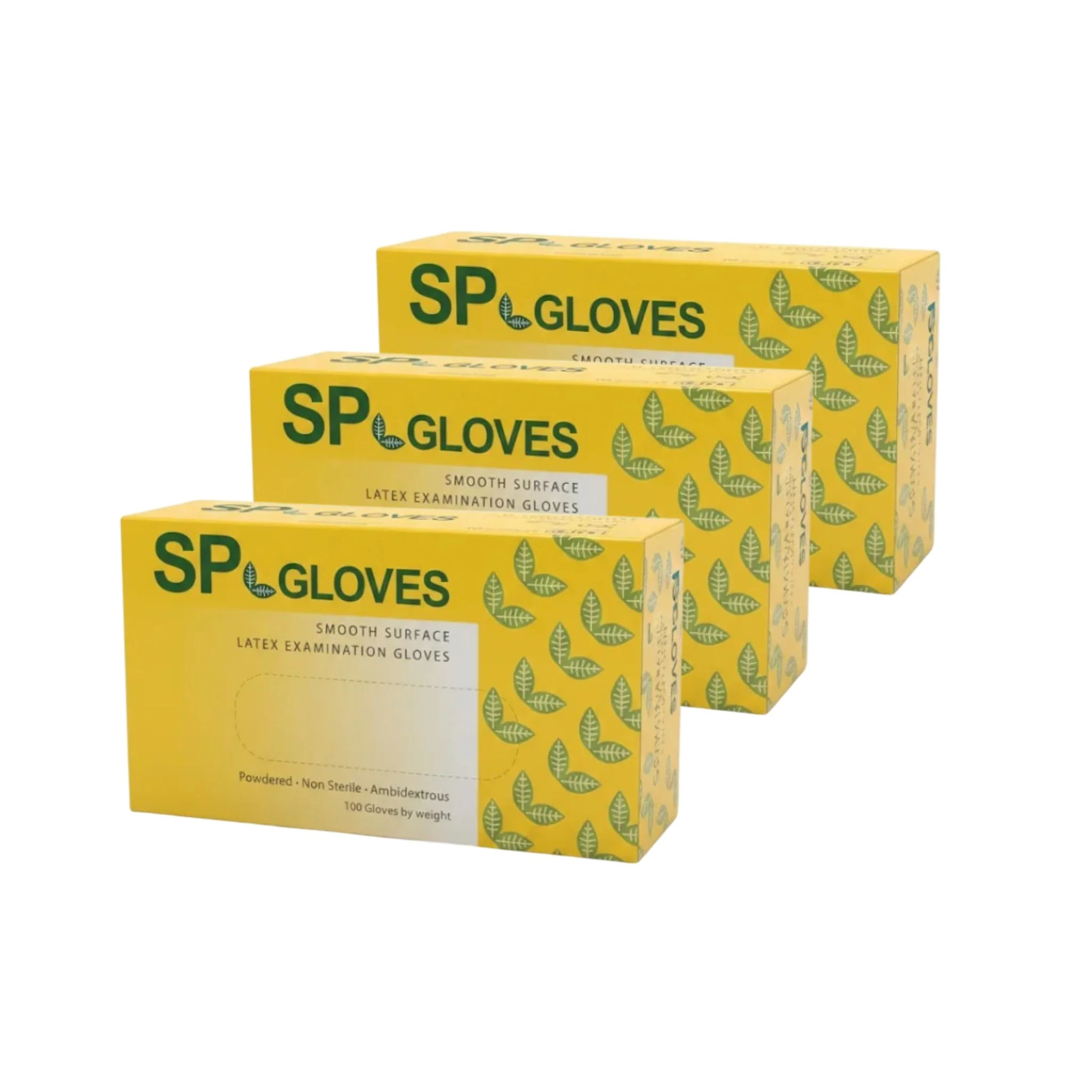 SP Gloves 100 Pieces Large LOT x3 Pack Économique Gants Jetables Usage Unique Protection Hygiène Sans Latex