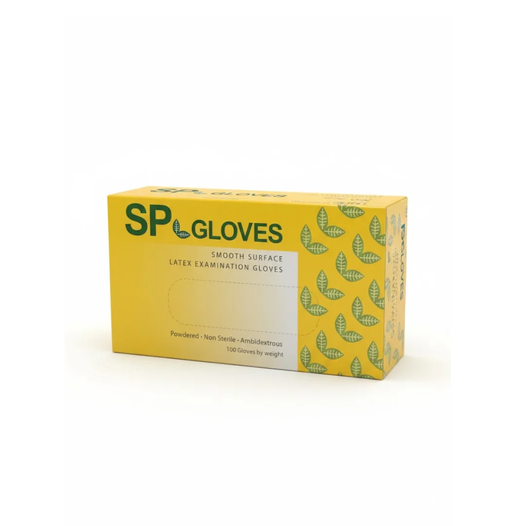SP Gloves Large 100 Pieces Gants Jetables Usage Unique Protection Hygiène Latex-Free Ambidextres