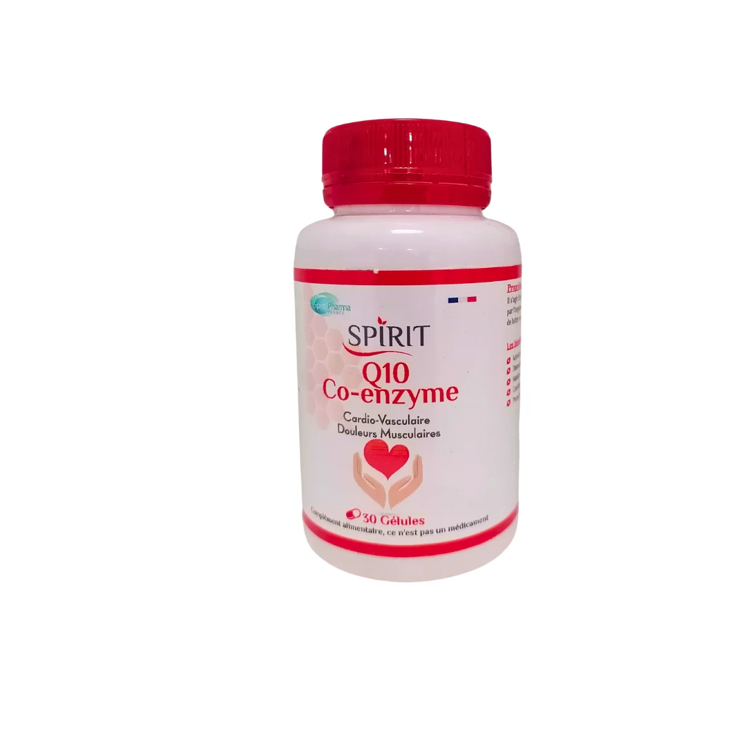 SPIRIT Co-Enzyme Q10 30 Gélules Énergie Cellulaire Antioxydant Cœur
