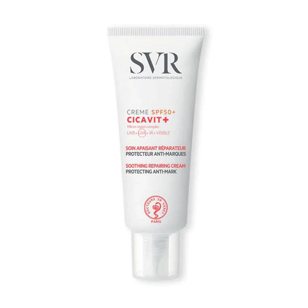 SVR Cicavit+ Crème Réparatrice SPF50+ Peaux Abîmées 40ml