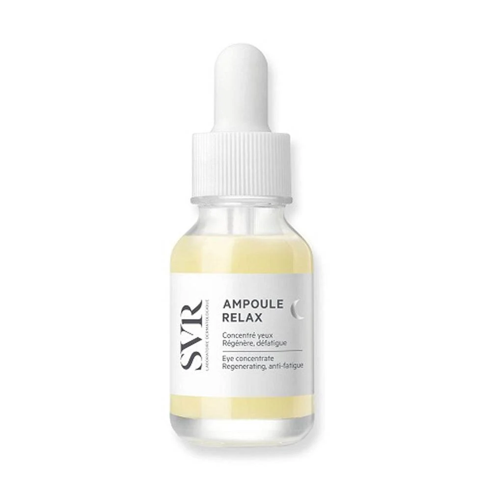 SVR Sérum Yeux Relax Ampoule Nuit Régénérant Contour des Yeux 15ml