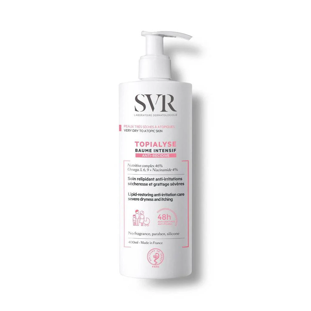 SVR TOPIALYSE Baume Protect+ Réparateur Peaux Très Sèches 400ml