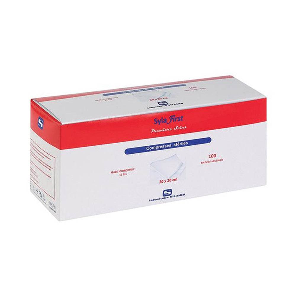 Sylafirst Compresses Stérilies De Gaze Sylamed Boite De 10 Pièces