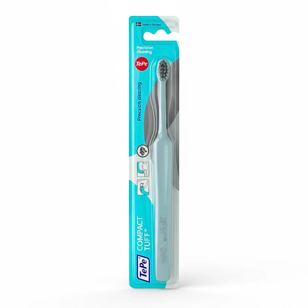 TEPE Compact Tuft Brosse à Dents Mono-Touffe Zones Difficiles
