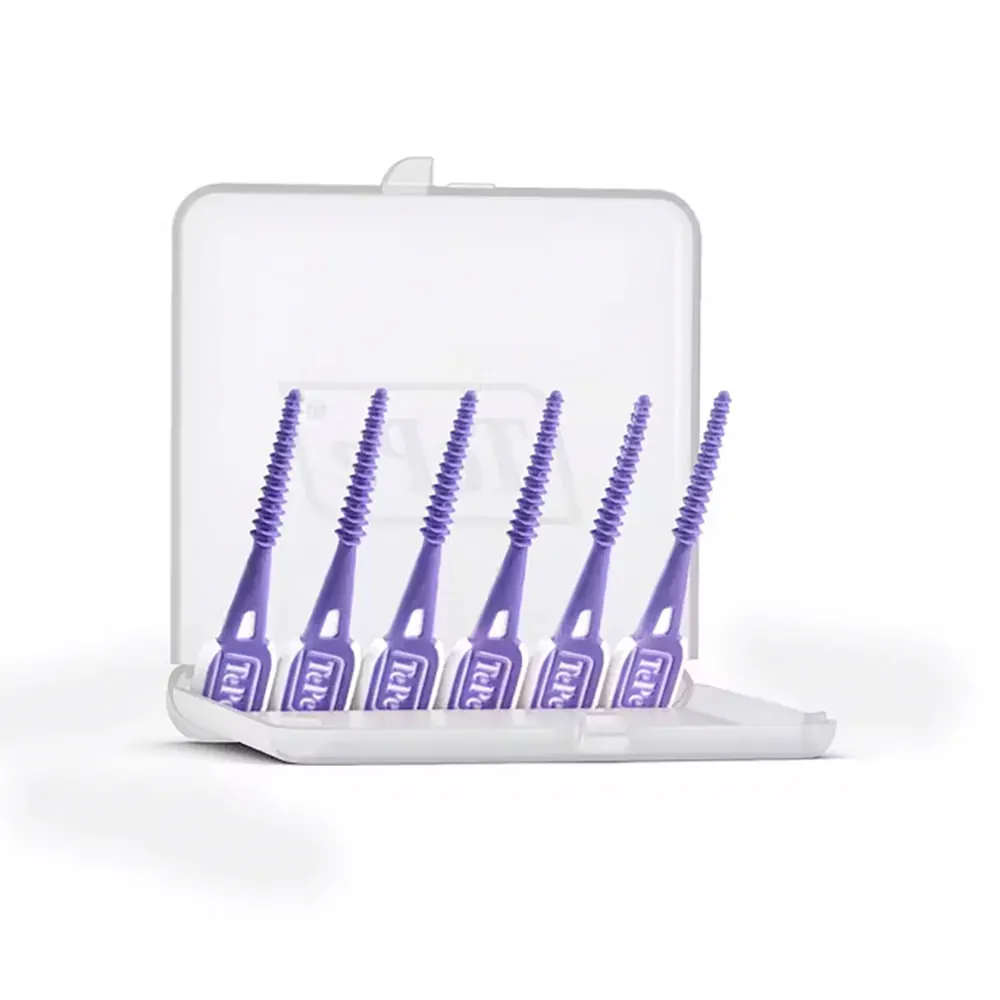 TePe EasyPick 36 Pièces Taille XL Violet Bâtonnets Interdentaires Silicone - Image 4