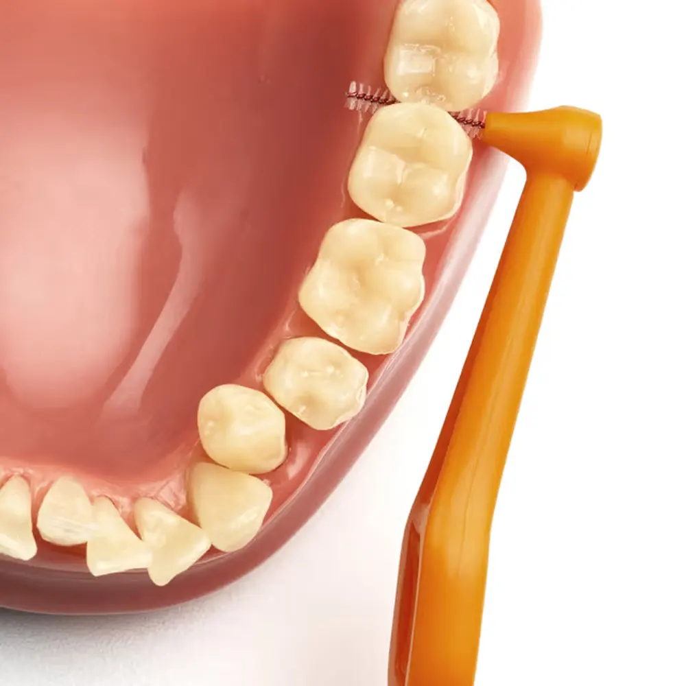 TEPE Brossettes Interdentaires Angle 0.45mm Taille 1 Orange 6 Pièces Hygiène Bucco-Dentaire - Image 5