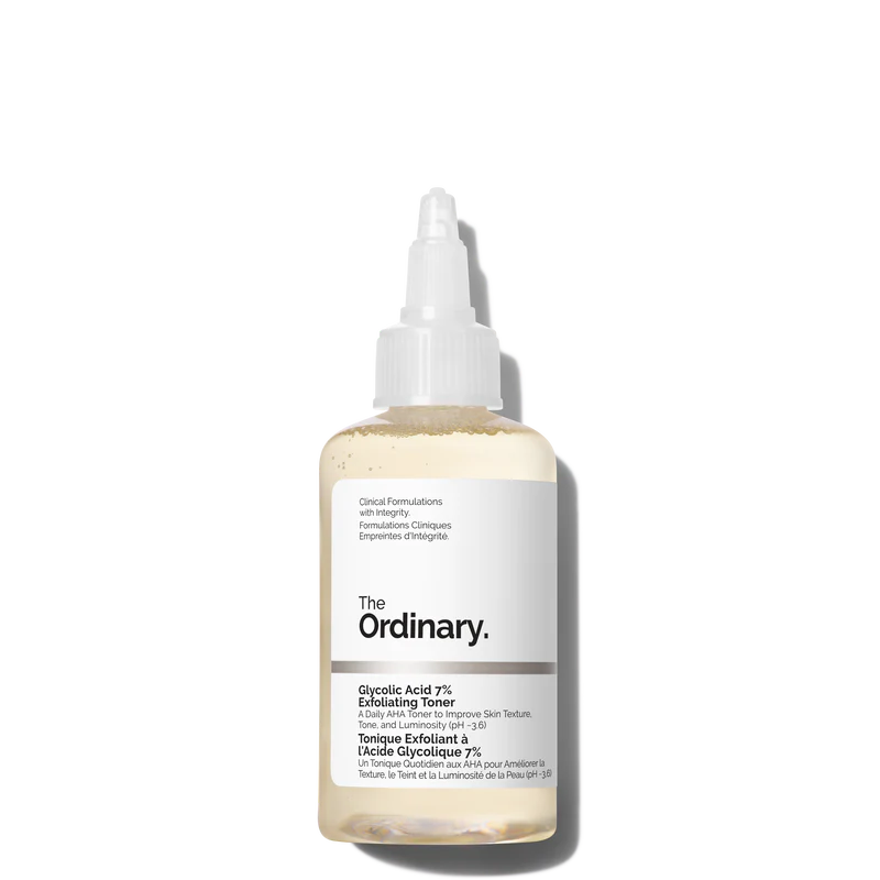 THE ORDINARY Glycolic Acid 7% Exfoliating Toner 100ml Lotion Tonique Exfoliante