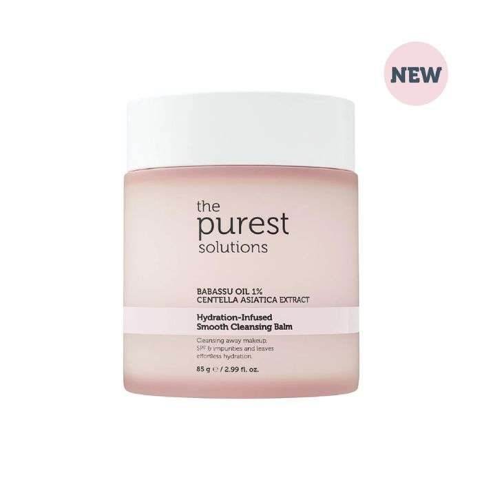 The Purest Solutions Baume Nettoyant Hydratant - Huile Babassu 1% + Centella Asiatica 85g