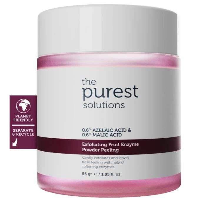 The Purest Solutions Poudre Exfoliante Intensive - Acide Azélaïque + Malique 0,6% 55g