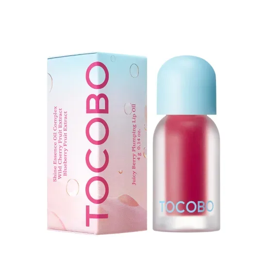 TOCOBO Juicy Berry Plumping Lipstick Oil 6 Berry Candy Huile à Lèvres Repulpante Hydratation Brillance Effet Glossy Tous Types de Lèvres - Image 2