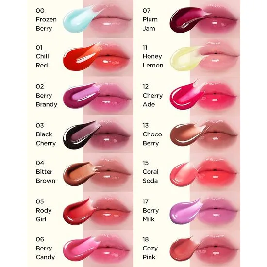 TOCOBO Juicy Berry Plumping Lipstick Oil 7 Plum Jam 4g Huile Lèvres Repulpante Teinte Prune - Image 5