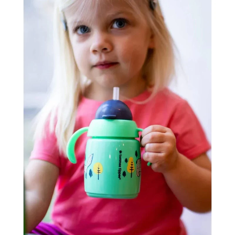 TOMMEE TIPPEE Tasse à paille Super Star 300ml - Vert - Image 5
