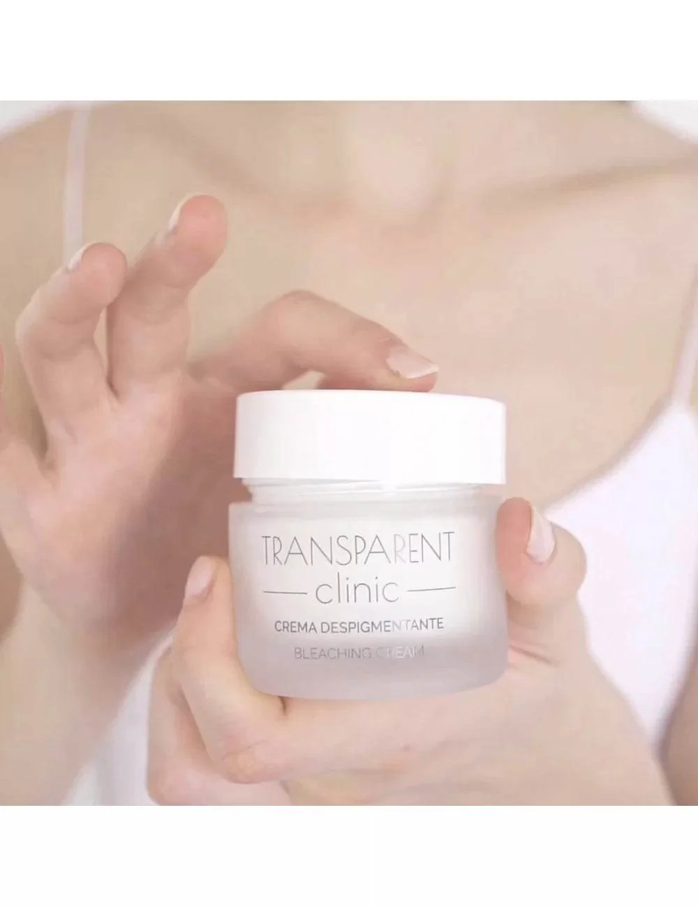 TRANSPARENT CLINIC Brightening Crème 50ml Crème Éclaircissante Anti-Taches Pigmentaires Unificatrice Teint Lumineux - Image 2