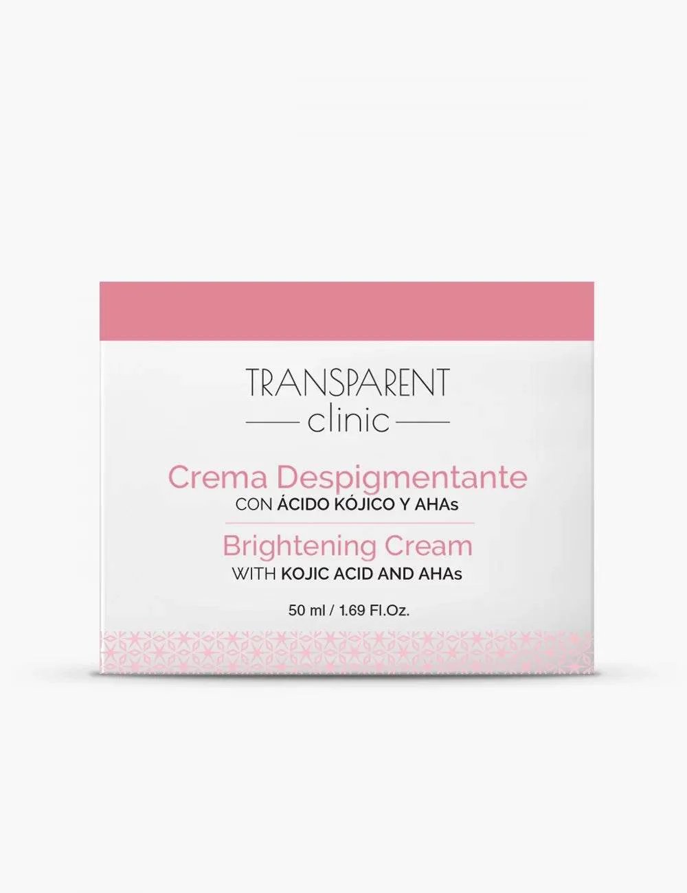 TRANSPARENT CLINIC Brightening Crème 50ml Crème Éclaircissante Anti-Taches Pigmentaires Unificatrice Teint Lumineux - Image 3
