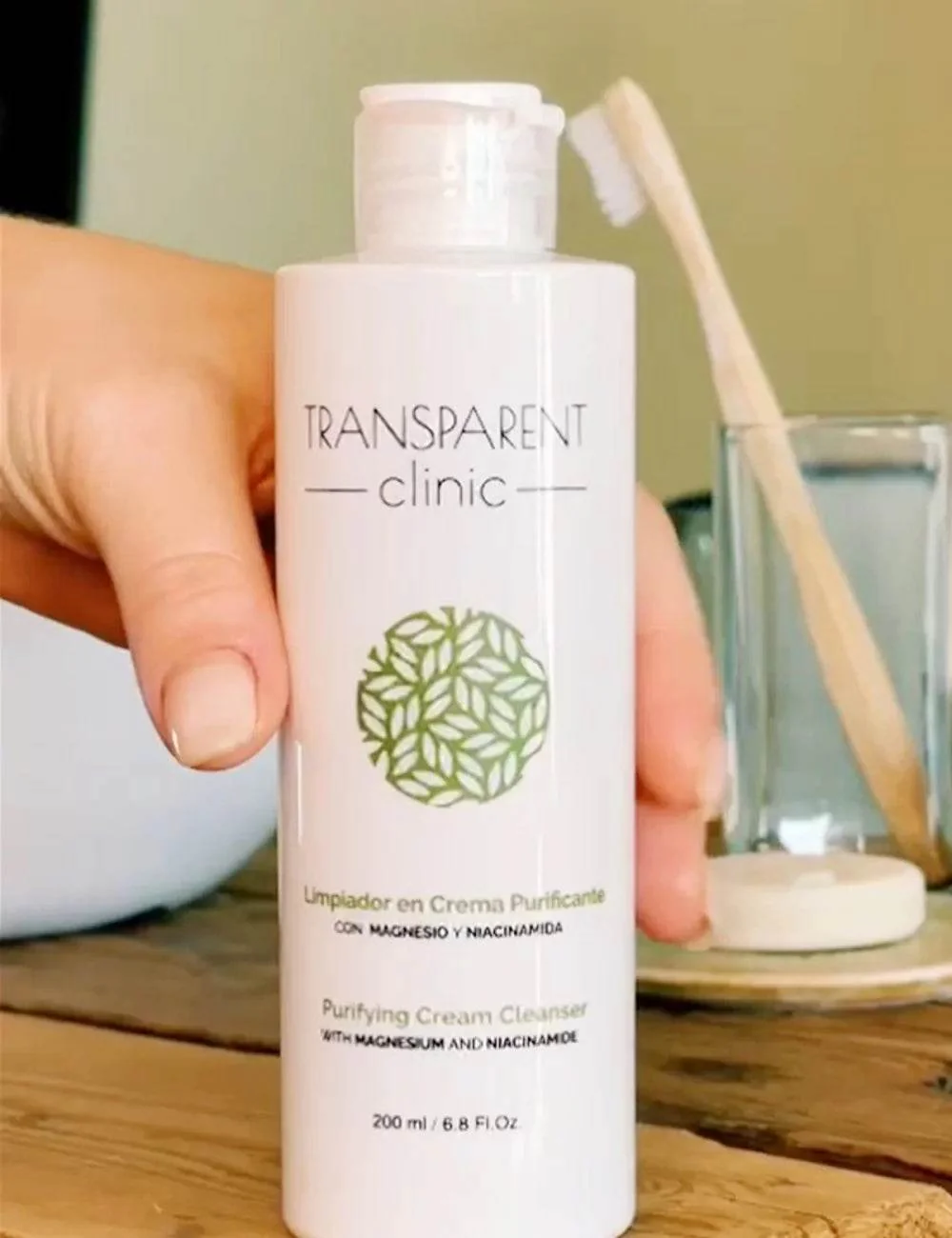 TRANSPARENT CLINIC Purifying Cleanser 200ml Nettoyant Visage Purifiant Peau Grasse Imperfections Pores Dilatés Dermatologique - Image 2