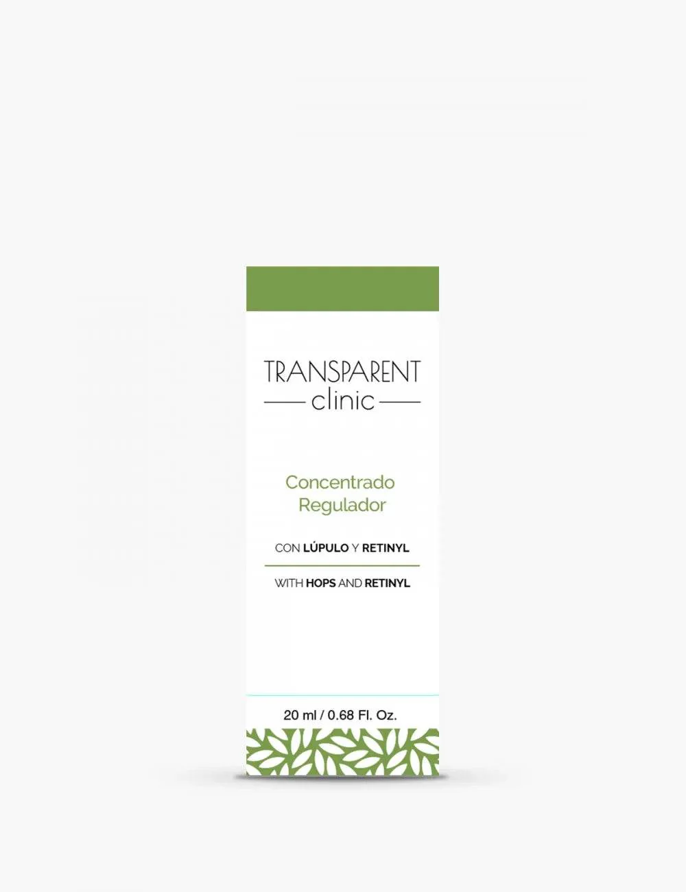 TRANSPARENT CLINIC Regulating Concentree 20ml Concentré Régulateur Anti-Imperfections Peau Mixte Grasse Équilibre Cutané - Image 2