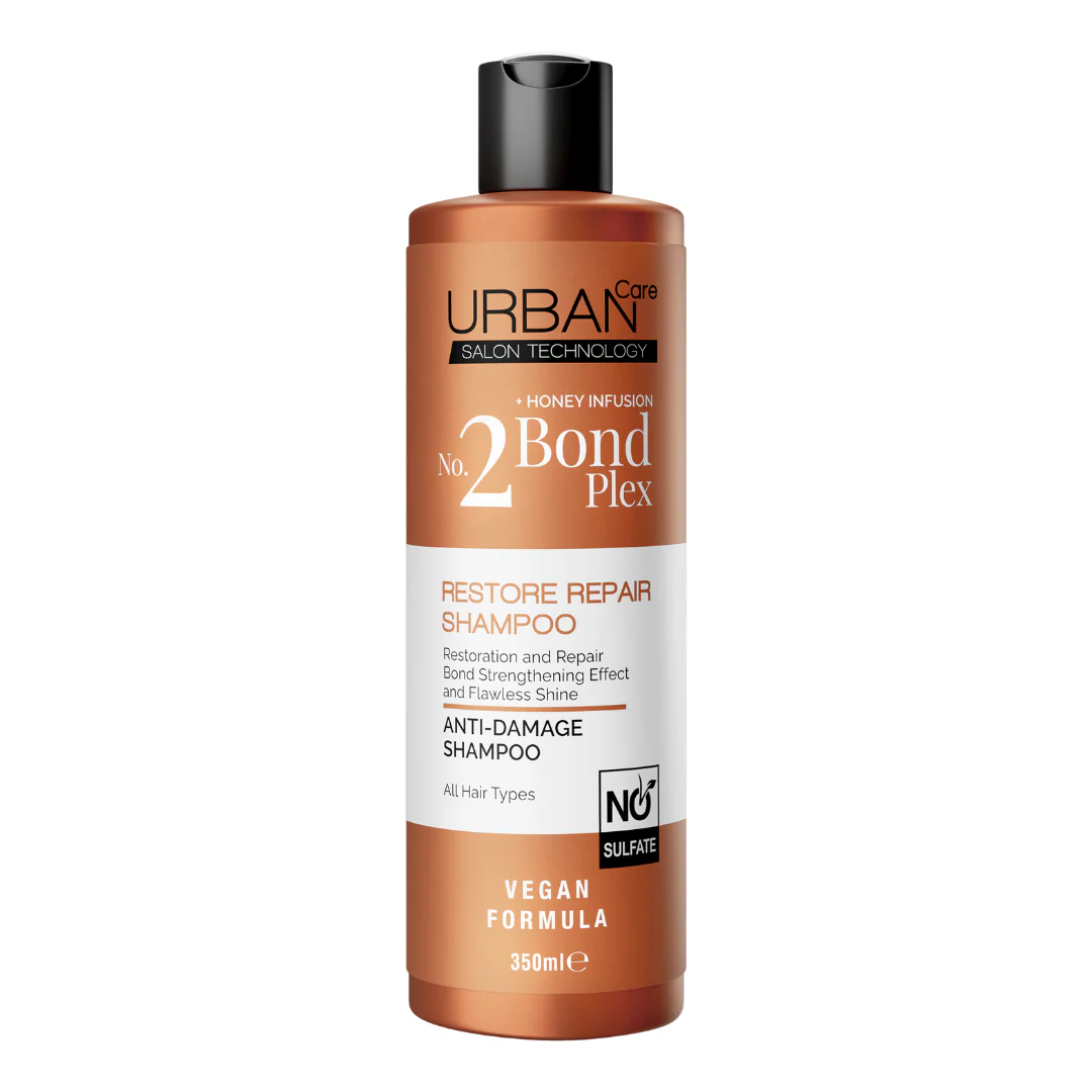 URBAN CARE N°2 Bond Plex Restore Repair Shampoo 350ml Shampooing Réparateur Liens Capillaires