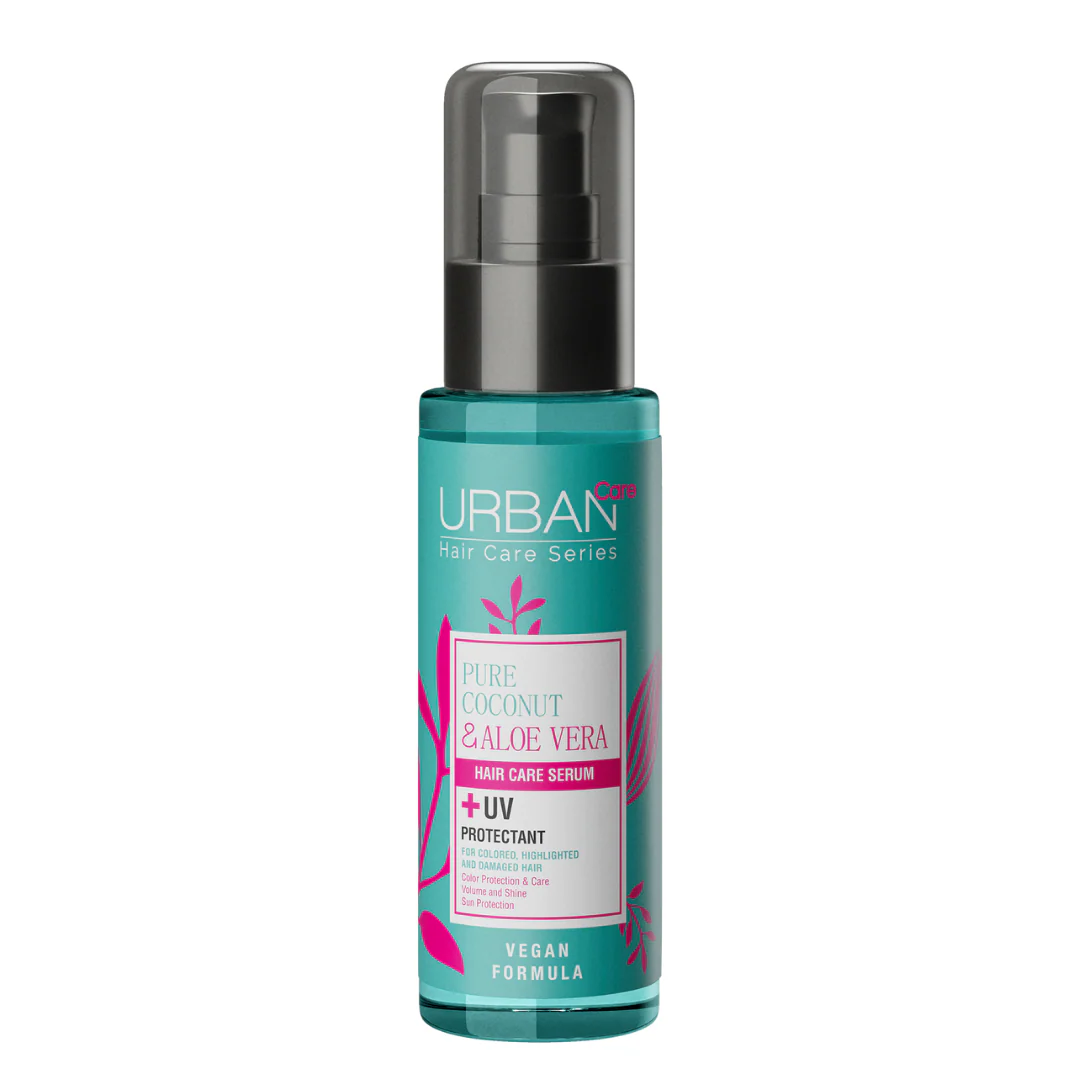 URBAN CARE Pure Coconut & Aloe Vera Hair Serum 75ml Sérum Capillaire Nutrition Brillance