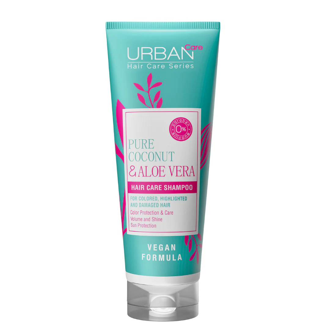 URBAN CARE Pure Coconut & Aloe Vera Oil In-Cream 150ml Crème Capillaire Huile Coco Aloe Vera Hydratation Nutrition Brillance