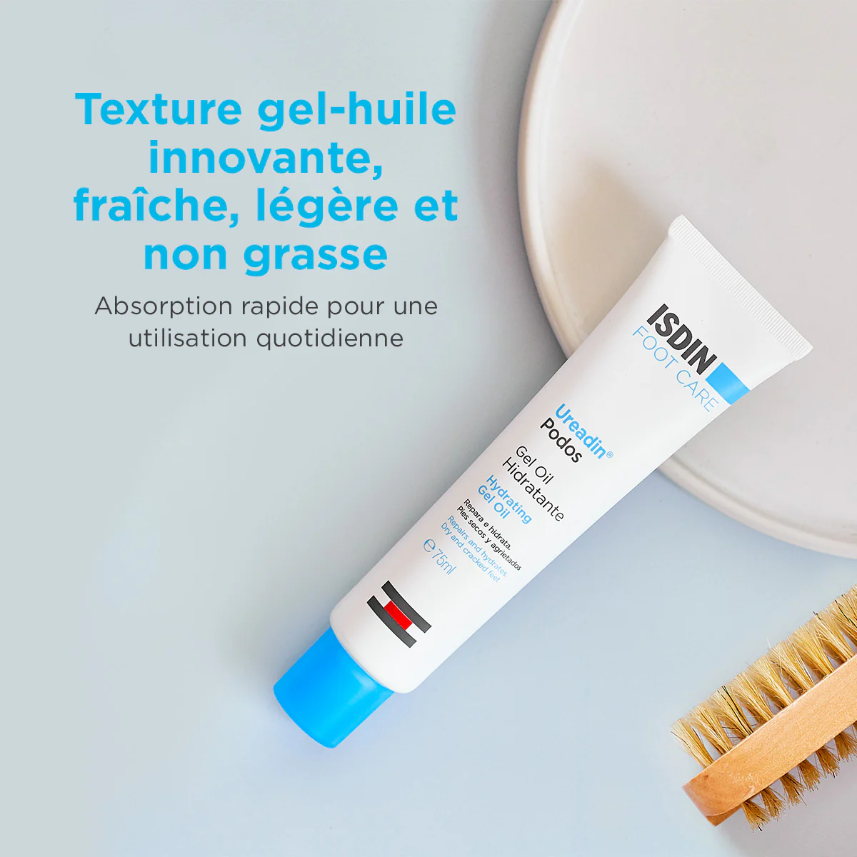 ISDIN Ureadin Crème Pieds 75ml Hydratante Peau Élastique Pénétration Rapide - Image 4