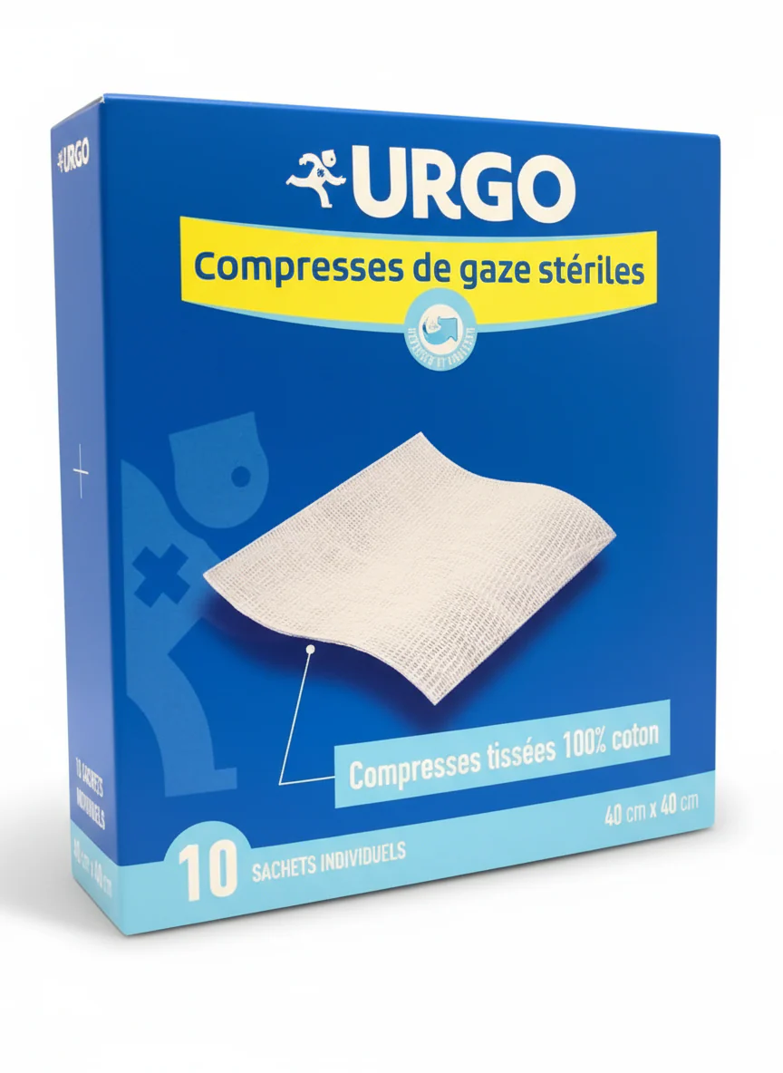 Urgo Compresse Sterile Tissées - Image 2