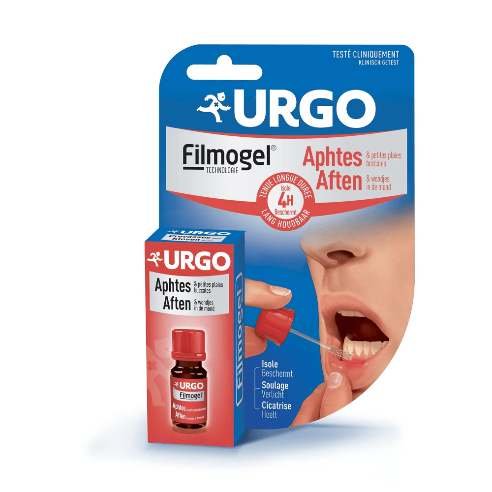 URGO Filmogel Aphtes et petites plaies buccales 6ml