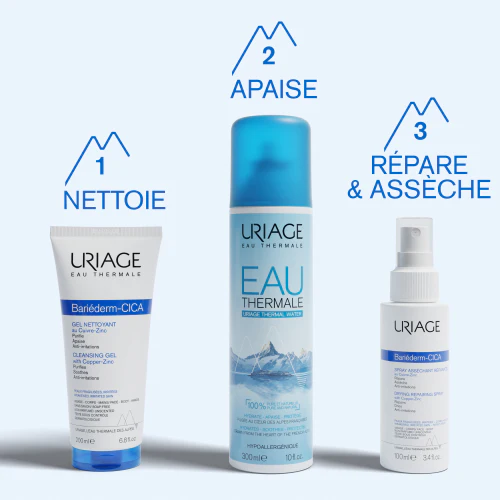 URIAGE Bariéderm Cica-Gel Nettoyant 200ml Cuivre-Zinc Peaux Irritées - Image 6