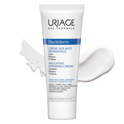 URIAGE Bariéderm Crème Isolante Réparatrice 75ml Peaux Irritées Protection