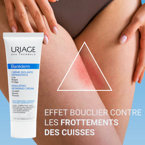 URIAGE Bariéderm Crème Isolante Réparatrice 75ml Peaux Irritées Protection - Image 8