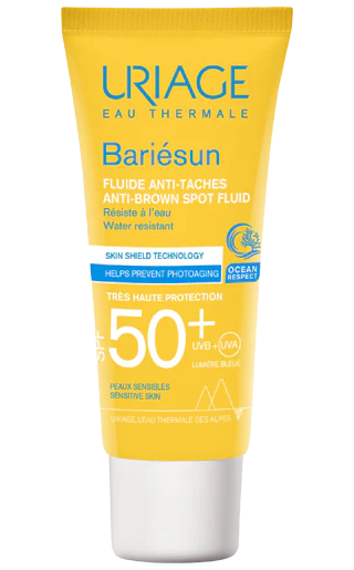 URIAGE Bariésun Fluide Anti-Taches SPF50+ 40ml Protection Solaire Très Haute Anti-Taches Pigmentation - Image 2