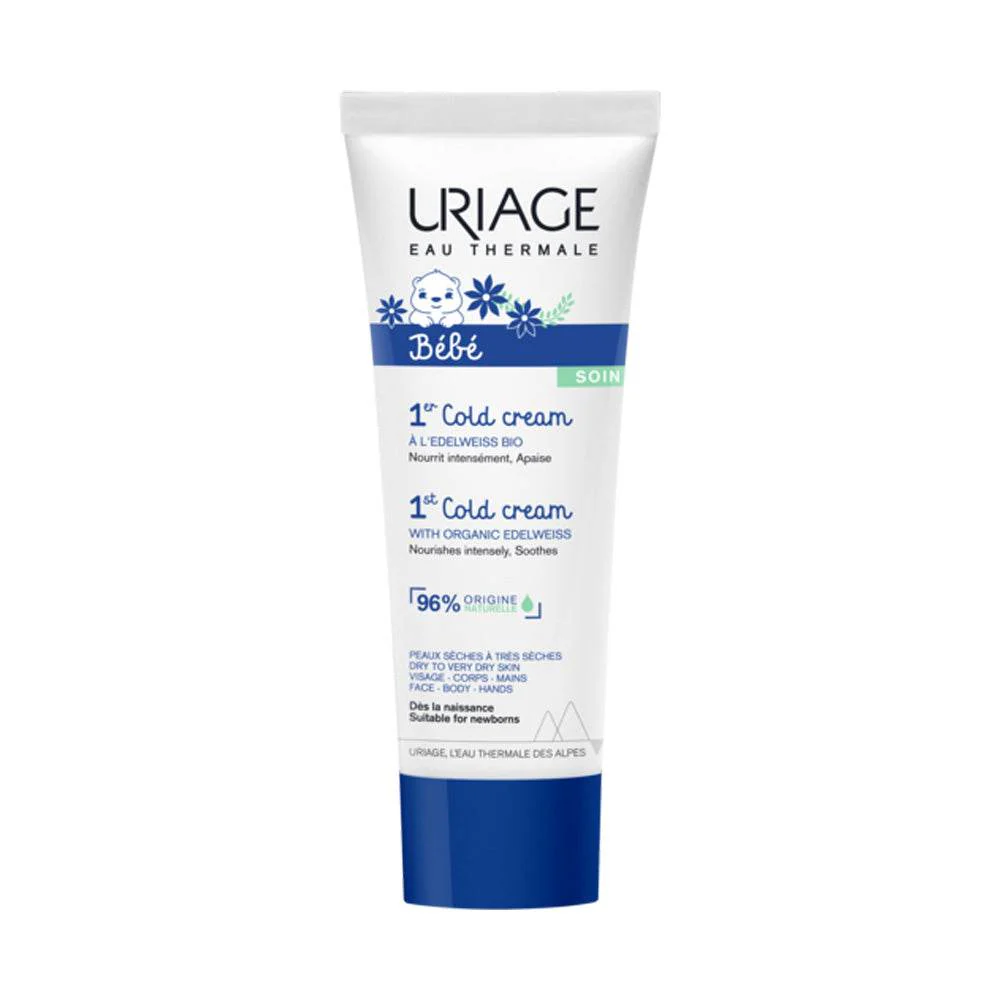 URIAGE Bébé 1er Cold Cream 75ml - Soin Protecteur Visage & Corps Haute Tolérance