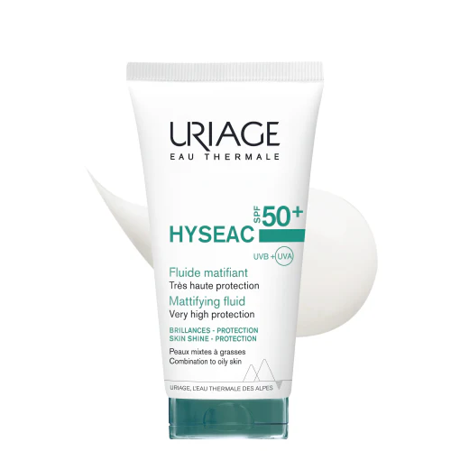 URIAGE PACK Hyséac Sérum Peau Neuve 30ml = hyséac fluid spf50 50ml Duo Régulateur et Purifiant Gel Nettoyant - Image 5