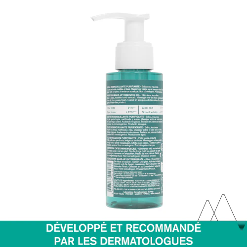 Uriage Hyséac Huile Démaquillante Purifiante 100ml - Huile Démaquillante Nettoie Libère Impuretés - Image 2