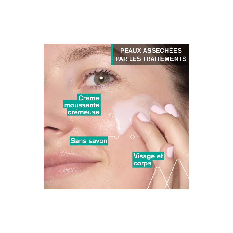 Uriage Hyseac Hydra Crème Nettoyante Apaisante 150ml Nettoyant Doux Peaux Grasses Mixtes Imperfections Hydratation Confort - Image 5